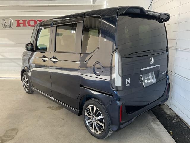 N-BOXカスタム ベースグレード 純正9インチ画面コネクトナビ 前後ドライブレコーダー ETC車載器 両側パワースライドドア シートヒーター LEDヘッドライト W電動ドア USB接続 CMBS Dレコ オートエアコン スマートキ(27枚目)