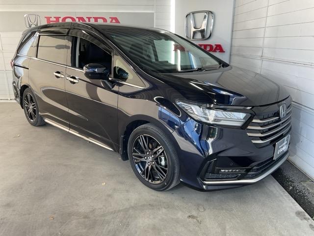 オデッセイハイブリッド ｅ：ＨＥＶアブソルート・ＥＸ　純正１０インチナビ　前後ドライブレコーダー　リモコンエンジンスターター　シートヒーター　ハンズフリーテールゲート　ＥＴＣ２．０車載器　電動Ｒゲート　ＬＥＤライト　シ－トヒ－タ－　両側ＰＳＤ　Ｐアシスト（28枚目）