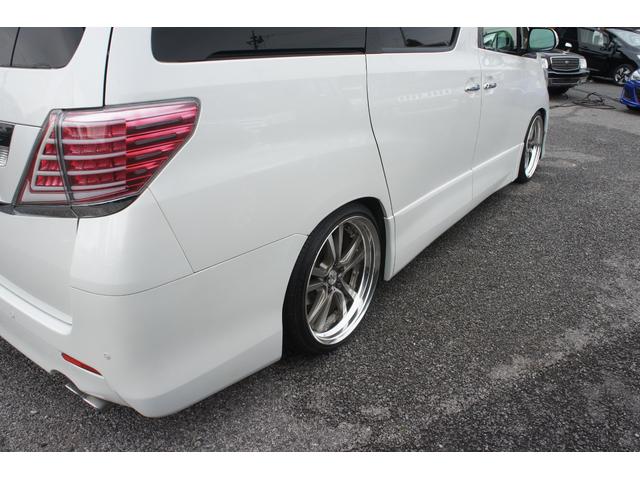 トヨタ アルファード 240S リミテッド 車高調 ローダウン