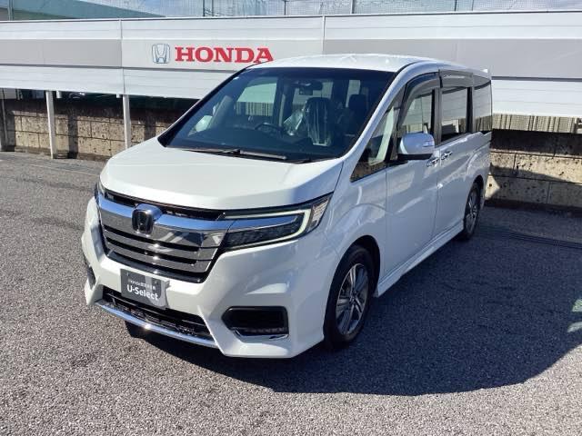 ステップワゴンスパーダ ｅ：ＨＥＶスパーダＧ・ＥＸホンダセンシング　エアバック　Ｐアシスト　地デジ　クルコン　サイドエアバッグ　シ－トヒ－タ－　衝突軽減システム　スマキー　ＬＥＤランプ　ドラレコ　ＡＢＳ　キーレス　ＥＴＣ（7枚目）