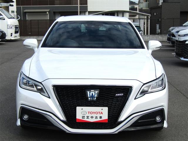 クラウンハイブリッド RSアドバンス 地デジ 衝突被害軽減装置 ドライブレコーダ 黒革シート LEDヘットライト クルコン AC エアバッグ ナビTV セキュリティーアラーム キーフリー スマートキ パワーウィンドウ メモリナビ アルミ(2枚目)