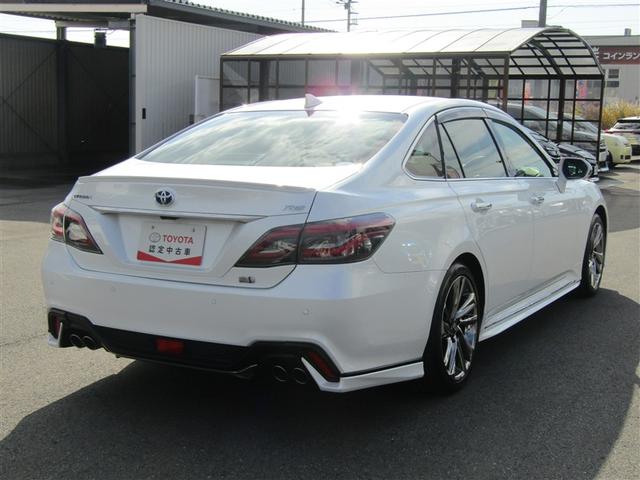 クラウンハイブリッド RSアドバンス 地デジ 衝突被害軽減装置 ドライブレコーダ 黒革シート LEDヘットライト クルコン AC エアバッグ ナビTV セキュリティーアラーム キーフリー スマートキ パワーウィンドウ メモリナビ アルミ(5枚目)