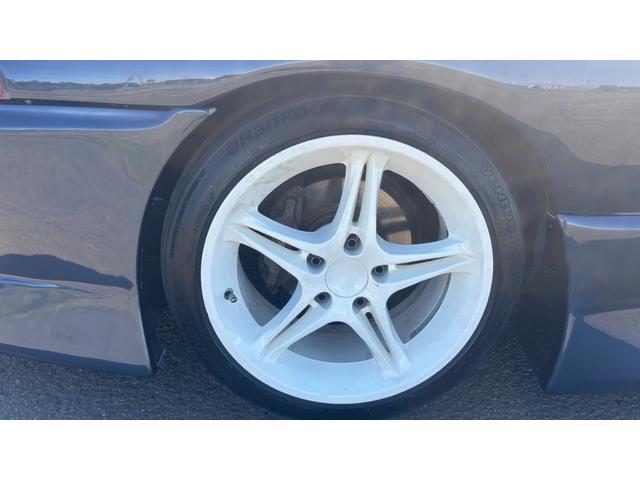 スカイライン ＧＴＳ－ｔタイプＭ　純正５速　ＢＮスポーツフルエアロ　ターボ　全塗装　社外リアフェンダー　ＧＴウィング　車高調　インタークーラー　フルバケ　ＧＲｅｄｄｙブーコン　社外マフラー　社外ハンドル　社外エアクリ　タワーバー（18枚目）