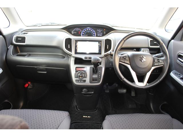 ソリオ ハイブリッドＭＺ　デュアルカメラブレーキサポート　両側パワースライドドア　純正ナビ　フルセグＴＶ　バックカメラ　ＵＳＢ＆ブルートゥース　ＨＩＤ＆フォグ　純正１５ＡＷ　運転席シートヒーター　インテリキー　ボディコート済（3枚目）