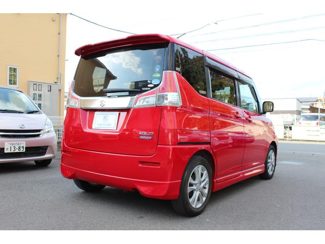 ソリオ ハイブリッドＭＺ　デュアルカメラブレーキサポート　両側パワースライドドア　純正ナビ　フルセグＴＶ　バックカメラ　ＵＳＢ＆ブルートゥース　ＨＩＤ＆フォグ　純正１５ＡＷ　運転席シートヒーター　インテリキー　ボディコート済（8枚目）