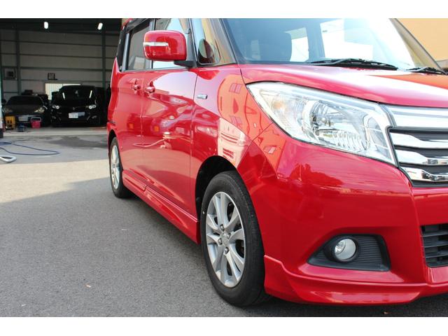 ソリオ ハイブリッドＭＺ　デュアルカメラブレーキサポート　両側パワースライドドア　純正ナビ　フルセグＴＶ　バックカメラ　ＵＳＢ＆ブルートゥース　ＨＩＤ＆フォグ　純正１５ＡＷ　運転席シートヒーター　インテリキー　ボディコート済（34枚目）