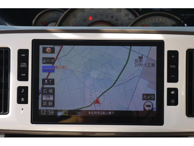 ムーヴキャンバス Ｇメイクアップリミテッド　ＳＡＩＩＩ　純正ナビ・ＴＶ　パノラミックビューモニター　ドライブレコーダー　ＬＥＤライト　両側パワースライドドア（4枚目）