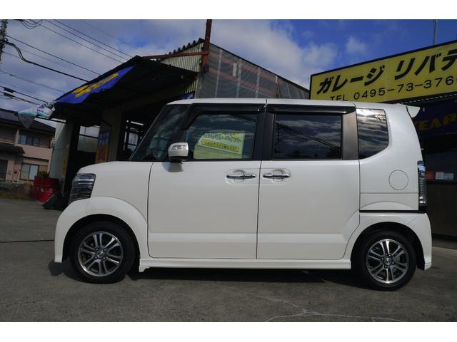 Ｎ－ＢＯＸカスタム Ｇ・Ｌパッケージ　社外ナビ・ＴＶ・バックカメラ　ＥＴＣ　Ｂｌｕｅｔｏｏｔｈ　ＨＩＤライト　左パワースライドドア（3枚目）