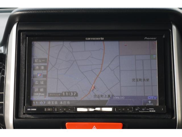 Ｎ－ＢＯＸカスタム Ｇ・Ｌパッケージ　社外ナビ・ＴＶ・バックカメラ　ＥＴＣ　Ｂｌｕｅｔｏｏｔｈ　ＨＩＤライト　左パワースライドドア（4枚目）