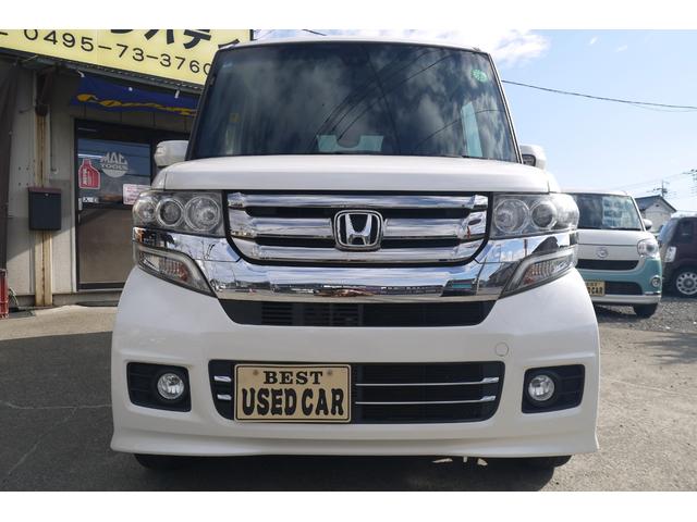 Ｎ－ＢＯＸカスタム Ｇ・Ｌパッケージ　社外ナビ・ＴＶ・バックカメラ　ＥＴＣ　Ｂｌｕｅｔｏｏｔｈ　ＨＩＤライト　左パワースライドドア（10枚目）