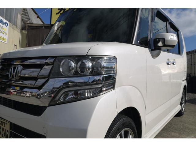 Ｎ－ＢＯＸカスタム Ｇ・Ｌパッケージ　社外ナビ・ＴＶ・バックカメラ　ＥＴＣ　Ｂｌｕｅｔｏｏｔｈ　ＨＩＤライト　左パワースライドドア（11枚目）