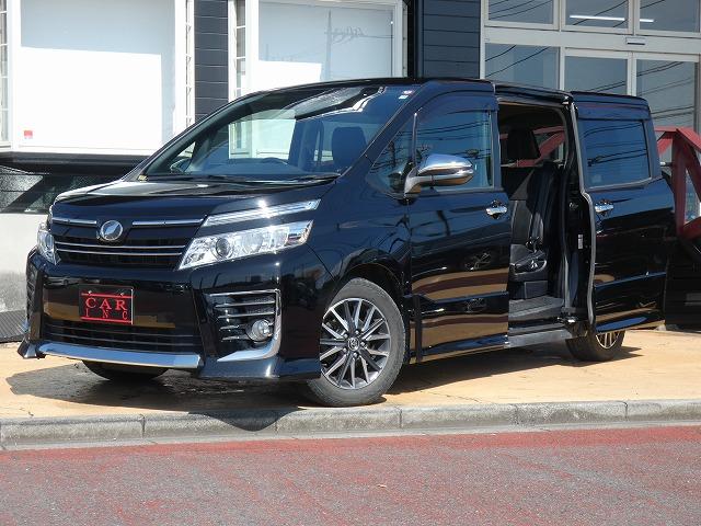 ZS 煌 両側パワスラ 社外フリップダウンモニター 社外SDナビ バックカメラ フルセグ Bluetooth モデリスタマフラー ローダウン(3枚目)