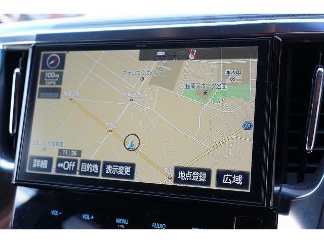 ヴェルファイア ２．５Ｚ　Ａエディション　ゴールデンアイズ　ワンオーナー　純正大型ナビ　フルセグ　Ｂｌｕｅｔｏｏｔｈ　バックカメラ　フリップダウンモニター　衝突軽減ブレーキ　レーダークルーズコントロール　両側パワースライドドア　クリアランスソナー　ハーフレザー（15枚目）