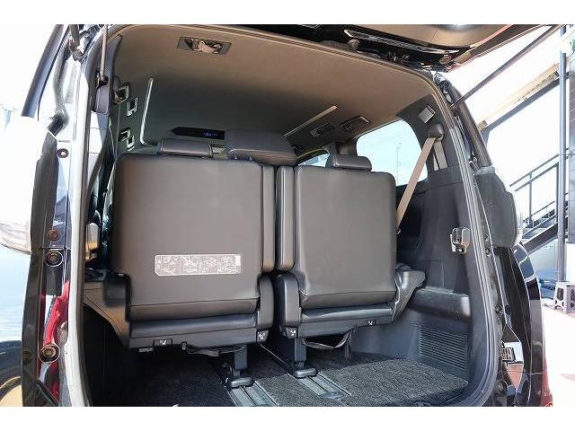 ヴェルファイア ２．５Ｚ　Ａエディション　ゴールデンアイズ　ワンオーナー　純正大型ナビ　フルセグ　Ｂｌｕｅｔｏｏｔｈ　バックカメラ　フリップダウンモニター　衝突軽減ブレーキ　レーダークルーズコントロール　両側パワースライドドア　クリアランスソナー　ハーフレザー（42枚目）