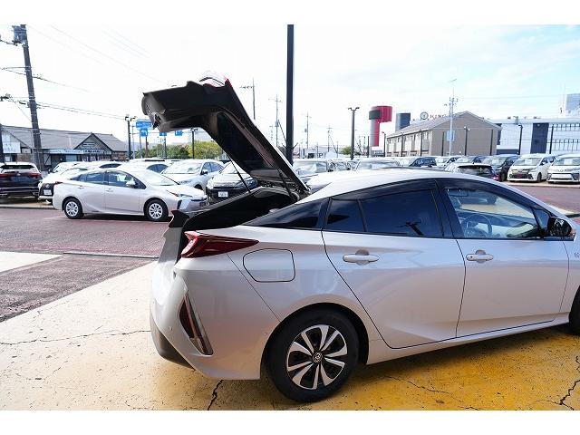 プリウスPHV Aプレミアム 純正11.6インチナビ フルセグTV Bluetooth ステアリングヒーター 衝突被害軽減ブレーキ レーンアシスト アクティブクルーズコントロール ヘッドアップ クリアランスソナー ETC2.0(42枚目)