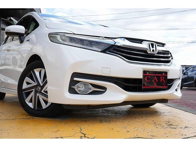 シャトル ハイブリッドX 純正メモリナビ フルセグTV Bluetoothオーディオ バックカメラ パドルシフト 衝突被害軽減ブレーキ オートクルーズコントロール LEDヘッドライト フォグライト ハーフレザーシート ETC(25枚目)