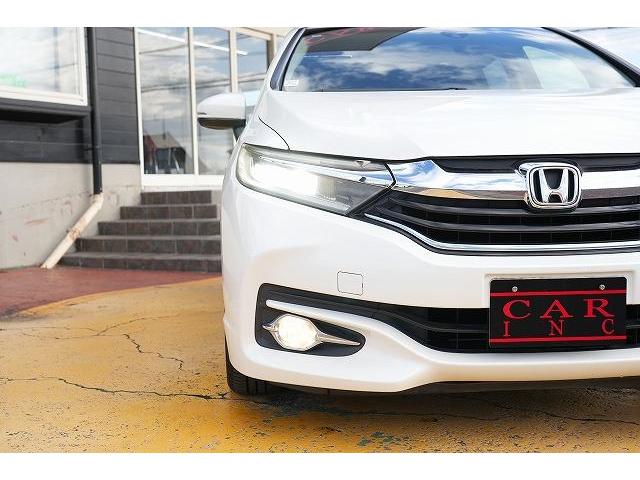 シャトル ハイブリッドX 純正メモリナビ フルセグTV Bluetoothオーディオ バックカメラ パドルシフト 衝突被害軽減ブレーキ オートクルーズコントロール LEDヘッドライト フォグライト ハーフレザーシート ETC(45枚目)