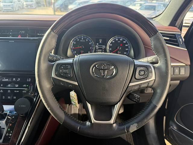 ハリアー プレミアム 社外フロント&リアスポイラー 社外(ALPINE)ナビ フルセグTV Bluetoothオーディオ バックカメラ 衝突軽減ブレーキ レーンアシスト アクティブクルーズコントロール クリアランスソナー(3枚目)