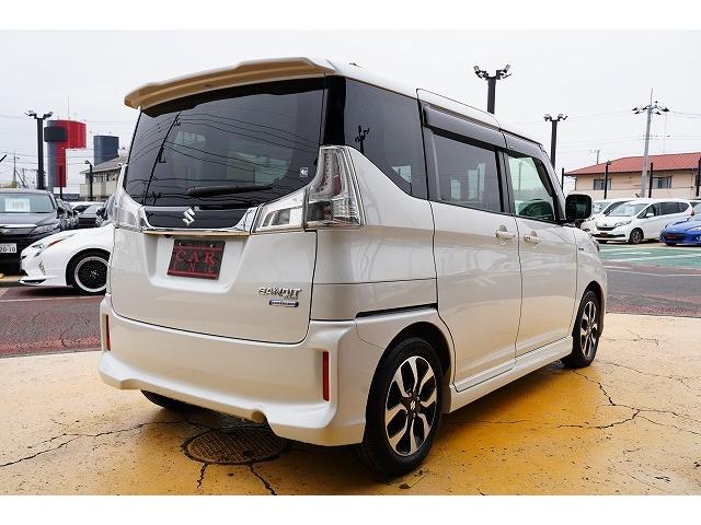 ソリオバンディット ハイブリッドMV 両側パワスラ 純正ナビ Bluetooth フルセグ バックカメラ ビルトインETC クルーズコントロール LEDオートライト 衝突被害軽減ブレーキ レーンキープアシスト 純正15AW(20枚目)