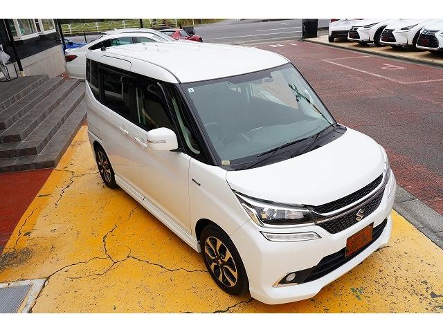 ソリオバンディット ハイブリッドMV 両側パワスラ 純正ナビ Bluetooth フルセグ バックカメラ ビルトインETC クルーズコントロール LEDオートライト 衝突被害軽減ブレーキ レーンキープアシスト 純正15AW(23枚目)