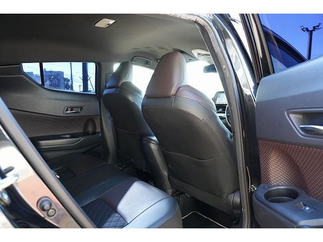 Ｃ－ＨＲ Ｇ　ＬＥＤエディション　モデリスタエアロ　バックカメラ　ブラインドスポット　クリアランスソナー　純正９インチナビ　レーンアシスト　衝突被害軽減ブレーキ　フルセグ　Ｂｌｕｅｔｏｏｔｈ　ブラインドスポット　シートヒーター（34枚目）