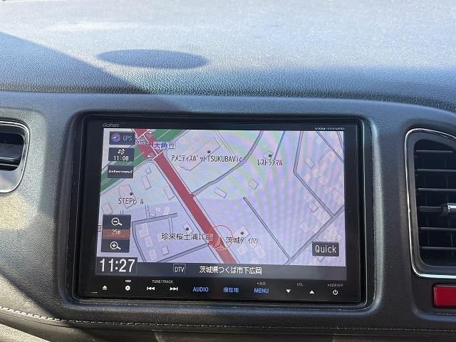 ヴェゼル ハイブリッドＺ　パドルシフト　純正８インチナビ　バックカメラ　フルセグ　衝突被害軽減ブレーキ　Ｂｌｕｅｔｏｏｔｈオーディオ　オートクルーズコントロール　ハーフレザーシート　シートヒーター　ＬＥＤライト　ＥＴＣ（10枚目）