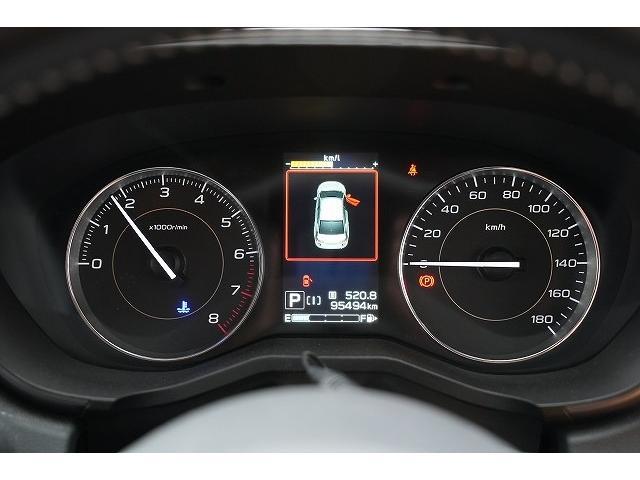 インプレッサスポーツ ２．０ｉ－Ｓアイサイト　４ＷＤ　衝突被害軽減ブレーキ　レーンアシスト　ブラインドスポット　純正ナビ　フルセグＴＶ　Ｂｌｕｅｔｏｏｔｈオーディオ　パドルシフト　バックカメラ　ＬＥＤヘッドライト　アクティブクルーズコントロール（10枚目）