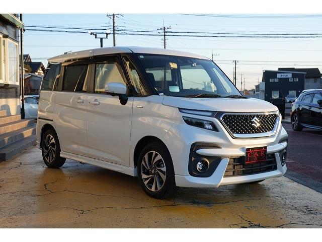 ソリオバンディット ハイブリッドＭＶ　両側パワースライドドア　全方位カメラ　衝突軽減ブレーキ　レーンアシスト　ヘッドアップディスプレイ　純正大型ナビ　Ｂｌｕｅｔｏｏｔｈ　フルセグ　アダプティブクルーズコントロール　ＥＴＣ　ＬＥＤライト（23枚目）