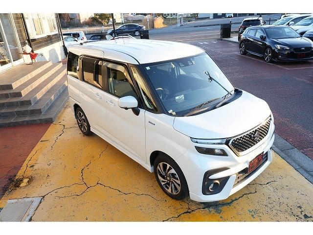 ソリオバンディット ハイブリッドＭＶ　両側パワースライドドア　全方位カメラ　衝突軽減ブレーキ　レーンアシスト　ヘッドアップディスプレイ　純正大型ナビ　Ｂｌｕｅｔｏｏｔｈ　フルセグ　アダプティブクルーズコントロール　ＥＴＣ　ＬＥＤライト（24枚目）