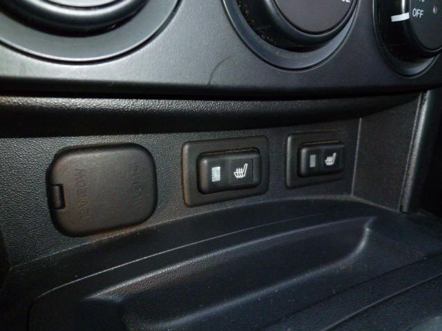 冬場も快適なシートヒーターを備えています。