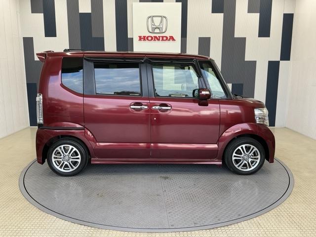 Ｎ－ＢＯＸカスタム Ｇ・Ｌパッケージ　ホンダ認定中古車　社外ドラレコ前　ＨＩＤ　左右パワースライド　サイドエアバック　アイドリングストップ車　クリアランスソナー　１オーナー　ナビ・ＴＶ　スマキ－　地デジＴＶ　パワーウィンドウ　パワステ（27枚目）