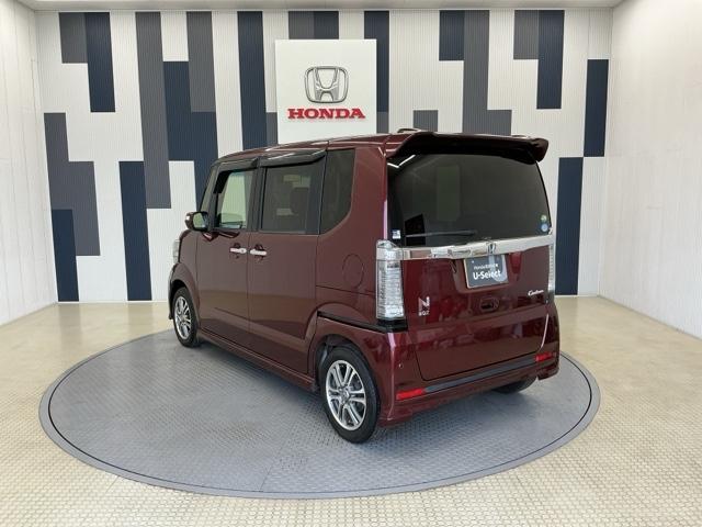 Ｎ－ＢＯＸカスタム Ｇ・Ｌパッケージ　ホンダ認定中古車　社外ドラレコ前　ＨＩＤ　左右パワースライド　サイドエアバック　アイドリングストップ車　クリアランスソナー　１オーナー　ナビ・ＴＶ　スマキ－　地デジＴＶ　パワーウィンドウ　パワステ（28枚目）