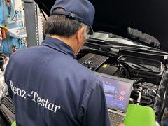 納車前に法定点検を実施します。また法定点検の項目には無いコンピューター診断やオーディオ等電装部品の点検も併せて実施します。点検時にはエンジンオイル・オイルエレメント交換工賃ウォッシャー液補充を無料 2