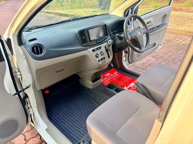 ミライース Ｘ　キーレス　ナビ　ＴＶ　バックカメラ　ドライブレコーダー　パワーウィンドウ　電動格納ミラー　エコアイドル　新品タイヤ（44枚目）