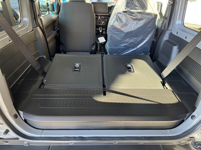 ジムニー XC 届出済未使用車 5型 デュアルセンサーブレーキサポートII アダプティブクルーズコントロール フロントパーキングセンサー 背面タイヤ オーディオレス シートヒーター アイドリングストップ(22枚目)