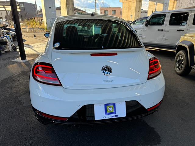 ザ・ビートル Rラインマイスター プッシュスタート ナビ バックカメラ クルーズコントロール BLIS 黒レザー シートヒーター アイドリングストップ パドルシフト ETC(2枚目)