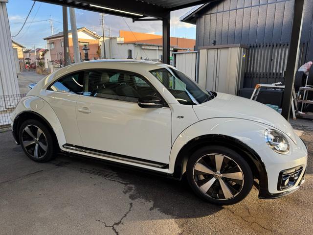 ザ・ビートル Rラインマイスター プッシュスタート ナビ バックカメラ クルーズコントロール BLIS 黒レザー シートヒーター アイドリングストップ パドルシフト ETC(4枚目)