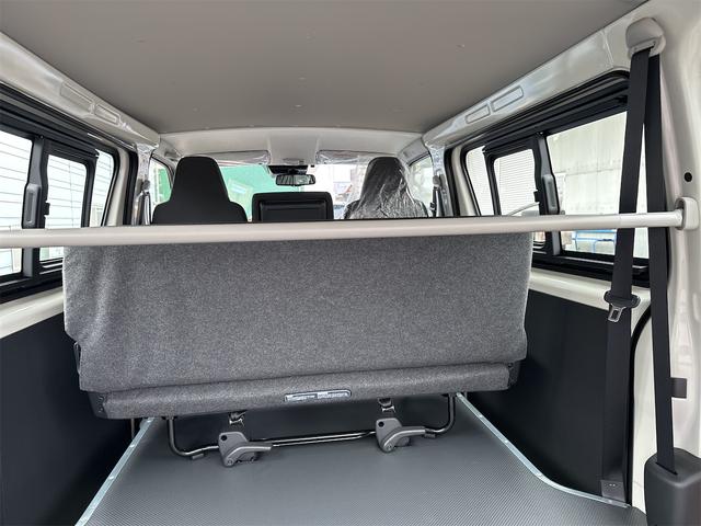 ハイエースバン ロングジャストローDX 2WD ガソリン オートマ 荷台平 ETC クリアランスソナー レーンアシスト 衝突被害軽減システム 両側スライドドア オートマチックハイビーム キーレスエントリー CVT 100V電源 ESC(51枚目)