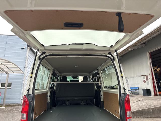 ハイエースバン ロングジャストローDX 2WD ガソリン オートマ 荷台平 ETC クリアランスソナー レーンアシスト 衝突被害軽減システム 両側スライドドア オートマチックハイビーム キーレスエントリー CVT 100V電源 ESC(54枚目)