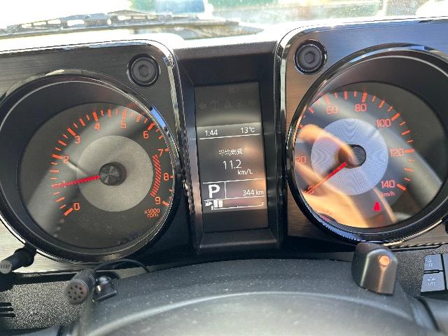 ジムニー ＸＣ　４ＷＤ　ＥＴＣ　安全運転支援システム　純正９インチナビ　純正スターター　スペアタイヤカバー（23枚目）