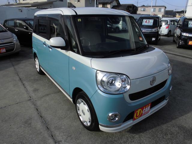 ムーヴキャンバス Ｇメイクアップリミテッド　ＳＡＩＩＩ　ＥＴＣ　全周囲カメラ　両側電動スライドドア　ナビ　ＴＶ　衝突被害軽減システム　オートマチックハイビーム　オートライト　ＬＥＤヘッドランプ　スマートキー　アイドリングストップ　電動格納ミラー（11枚目）