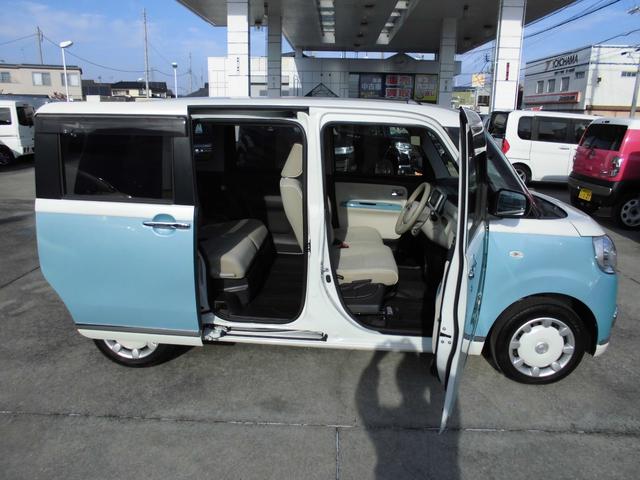 ムーヴキャンバス Ｇメイクアップリミテッド　ＳＡＩＩＩ　ＥＴＣ　全周囲カメラ　両側電動スライドドア　ナビ　ＴＶ　衝突被害軽減システム　オートマチックハイビーム　オートライト　ＬＥＤヘッドランプ　スマートキー　アイドリングストップ　電動格納ミラー（20枚目）