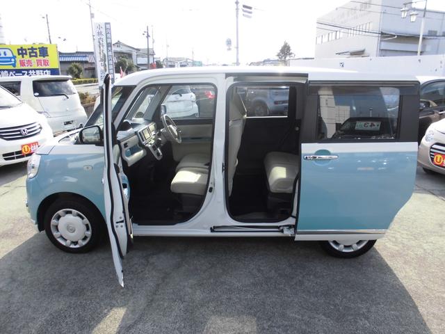 ムーヴキャンバス Ｇメイクアップリミテッド　ＳＡＩＩＩ　ＥＴＣ　全周囲カメラ　両側電動スライドドア　ナビ　ＴＶ　衝突被害軽減システム　オートマチックハイビーム　オートライト　ＬＥＤヘッドランプ　スマートキー　アイドリングストップ　電動格納ミラー（21枚目）