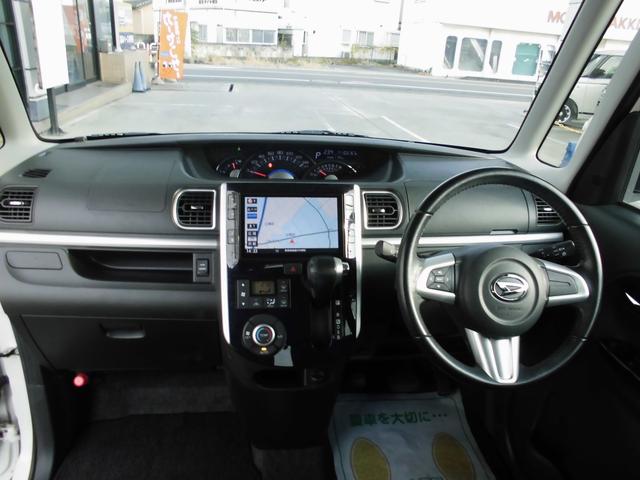 タント カスタムRS トップエディションSAII ETC 両側電動スライドドア ナビ 衝突被害軽減システム LEDヘッドランプ スマートキー アイドリングストップ 電動格納ミラー ベンチシート CVT 盗難防止システム ABS ESC USB(2枚目)