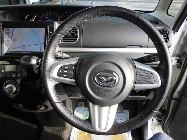 タント カスタムRS トップエディションSAII ETC 両側電動スライドドア ナビ 衝突被害軽減システム LEDヘッドランプ スマートキー アイドリングストップ 電動格納ミラー ベンチシート CVT 盗難防止システム ABS ESC USB(3枚目)