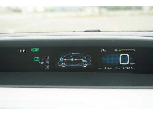 プリウス S 純正9型ナビ バックカメラ ビルトインETC クルーズコントロール 横滑り防止装置 レーンキープコントロール オートマチックハイビーム フルセグTV・Bluetooth・社外アルミ・LEDヘッドライト(11枚目)