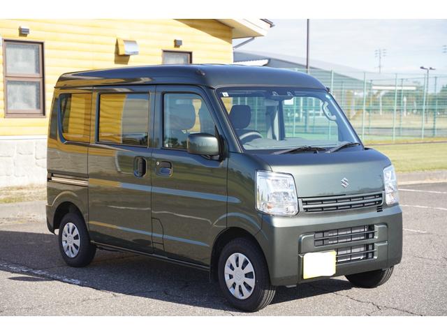 エブリイ ＰＣ　衝突被害軽減システム　シートヒーター　コーナーセンサー　ＬＥＤヘッドライト　レーンアシスト　オートライト　キーレス　アイドリングストップ　横滑り防止装置（3枚目）