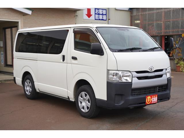 ハイエースバン ロングDX 3人乗り 6AT バックカメラ 両側スライドドア レーンアシスト 衝突被害軽減システム キーレスエントリー AM/FMラジオ(3枚目)