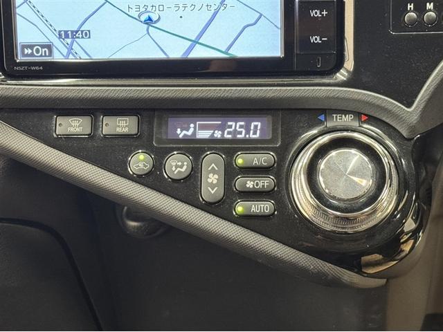 アクア G G’s メモリーナビ フルセグ Bluetooth バックモニター ローダウン アルカンターラ LED オートエアコン 純正アルミ スマートキー CD/DVD再生 デュアルエアバック 横滑り防止装置(20枚目)