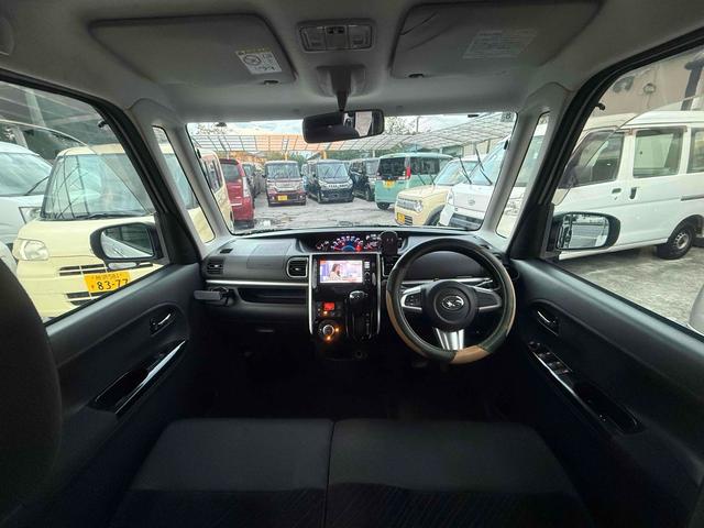 タント カスタムＸ　スマートセレクションＳＡ　ＥＴＣ　両側スライド・片側電動　ナビ　ＴＶ　衝突被害軽減システム　ＬＥＤヘッドランプ　スマートキー　アイドリングストップ　電動格納ミラー　ベンチシート　後席モニター　ＣＶＴ　盗難防止システム　ＡＢＳ（2枚目）